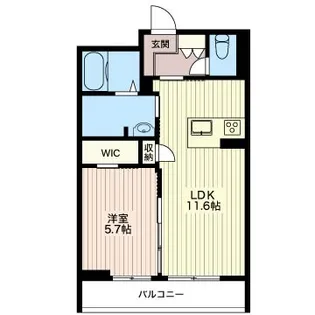 アルテージ錦【4階】の間取り