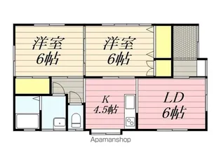 茨城県神栖市神栖3【一戸建】の間取り