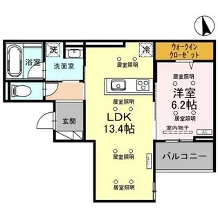 TORISIAS 南大通り【2階】の間取り