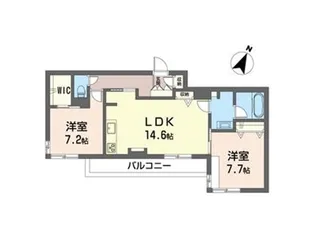 アネシス【1階】の間取り