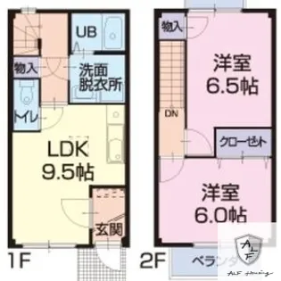 岐阜県瑞浪市西小田町4【一戸建】の間取り