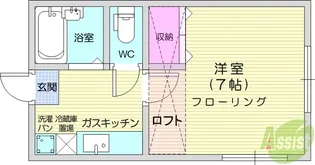 つばさ2【1階】の間取り