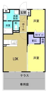 フルール【1階】の間取り