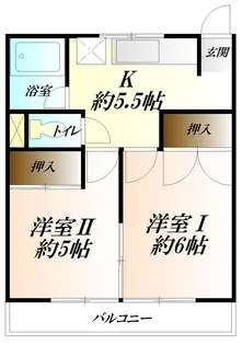 レジデンスコグレ【3階】の間取り