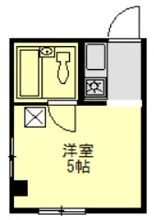 つるがハイツ【2階】の間取り