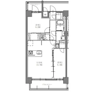 S-RESIDENCE上社aureate【5階】の間取り