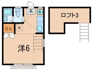 グレイスA【2階】の間取り