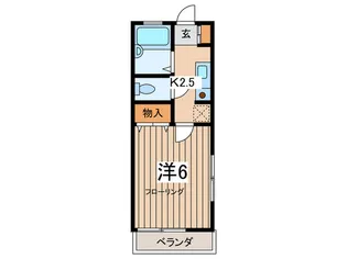 サンラピス壱番館【2階】の間取り