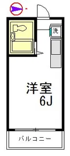 メゾン・ド・フルール八王子【1階】の間取り