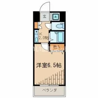 セントラルパークハイツ【1階】の間取り