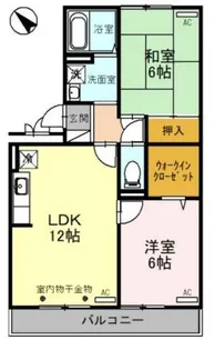 ジョルナーレ小立野【2階】の間取り