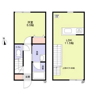 Liaison B棟の間取り