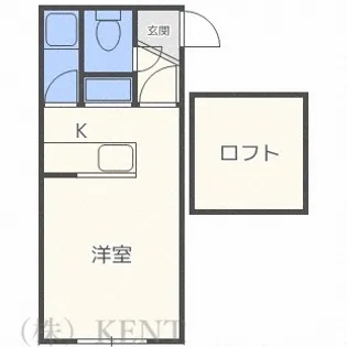 プラザインユー【3階】の間取り