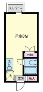 ボヌール冨士【2階】の間取り