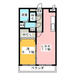 アルタイル【3階】の間取り