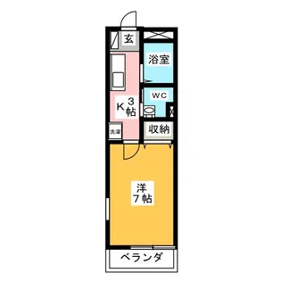 ペペ湘南【1階】の間取り