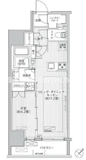 サンウッド東日本橋フラッツ【2階】の間取り