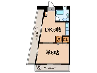 茂木ビル【4階】の間取り