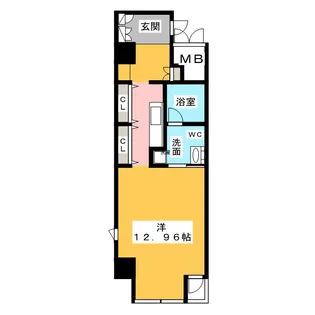 N.S.ZEAL泉【3階】の間取り