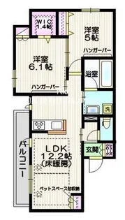 シルトクレーテ南池袋【2階】の間取り