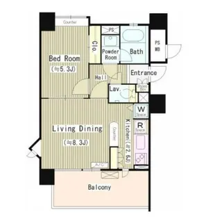 インザガーデン【5階】の間取り