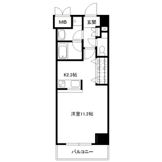 エルミタージュ原宿【3階】の間取り