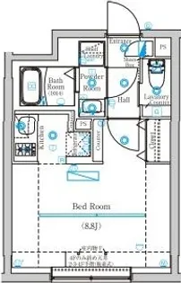 Mind Kamata【3階】の間取り