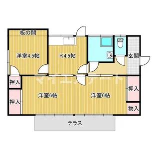 熊本県八代市永碇町【一戸建】の間取り