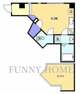 東京都世田谷区野沢3【マンション】の間取り