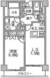 ファインステージ新横浜【2階】の間取り
