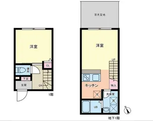 THE CLASS Grand Residence【1階】の間取り