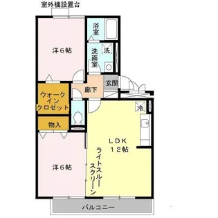 フラワーメゾンB棟【3階】の間取り