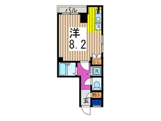 BPRレジデンス水天宮前【2階】の間取り