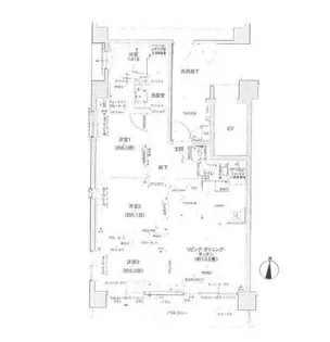 ミオカステーロ南多摩【6階】の間取り