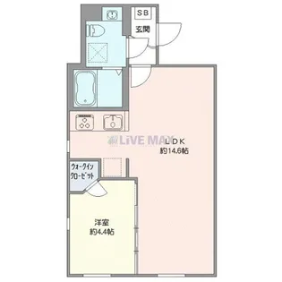 ネオアーバンレジデンス江古田【4階】の間取り