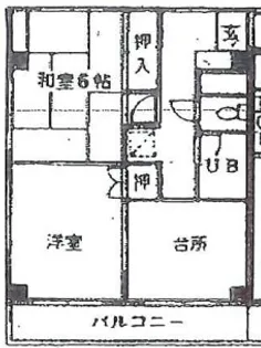 パープルハイツ森下【2階】の間取り