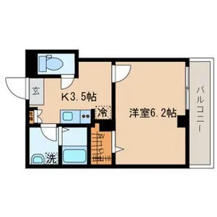 シーズ・ガレリア目黒【2階】の間取り