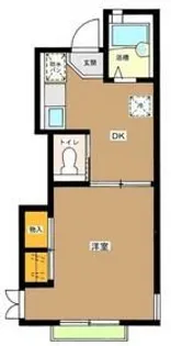 パルコート幡谷【1階】の間取り