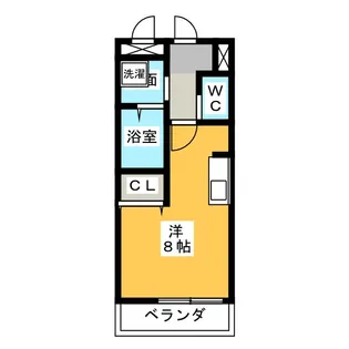 セピア・ブレジオA【1階】の間取り