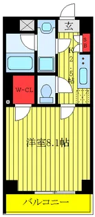 ブライズ赤羽【4階】の間取り