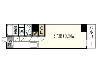 アーバンルーム本川【3階】の間取り