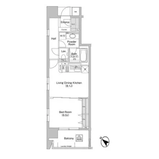 東京都千代田区神田神保町1【マンション】の間取り