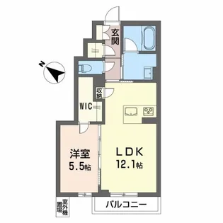 シティプラザ代官町 E【1階】の間取り