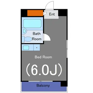宮島ビル【5階】の間取り
