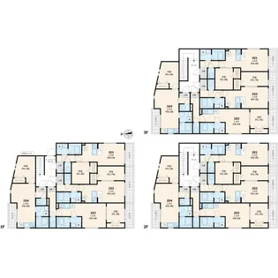 Parklet・高坂【3階】の間取り