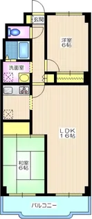 サンフォリスト日吉【1階】の間取り