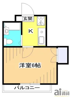 東京都東村山市栄町2【マンション】の間取り