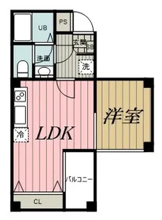 Toastina新宿(トスティナシンジュク)【3階】の間取り
