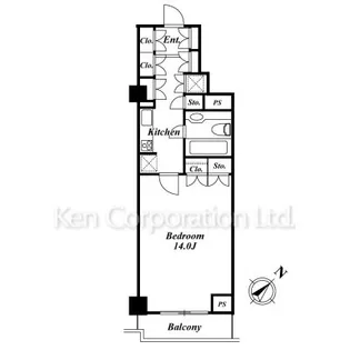 KDX代官山レジデンス【3階】の間取り