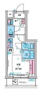 ジェノヴィア妙典【4階】の間取り